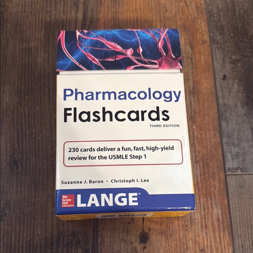 Lange pharmacology flashcards